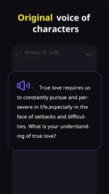 PolySpeak - AI Character Chat android App screenshot 3